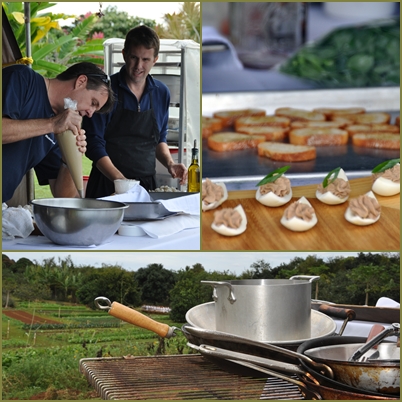 Chef Aaron Leikum OIF Dinner