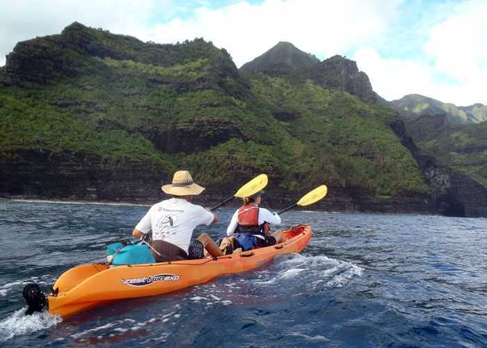  Tours &amp; Activities / Kauai Kayaking Tours / Napali Ocean Kayak Tour