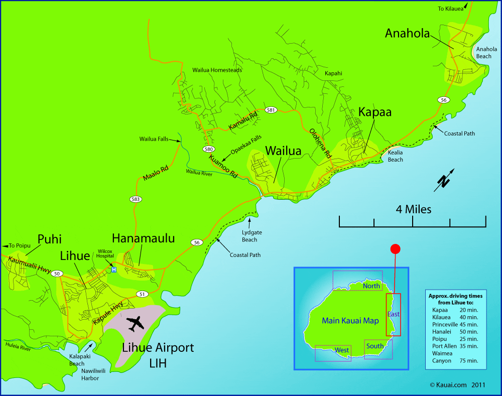 Sleeping Giant Hiking Trail Kuamoo Road Kauai, Hawaii