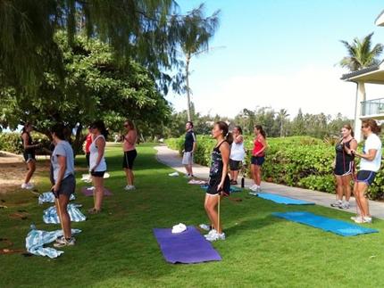 Boot Camp by Stacy in Kauai