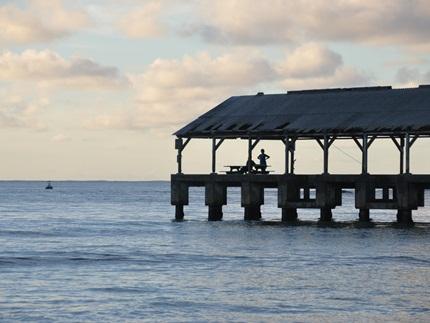 Hanalei Pier,  Kauai Beaches
