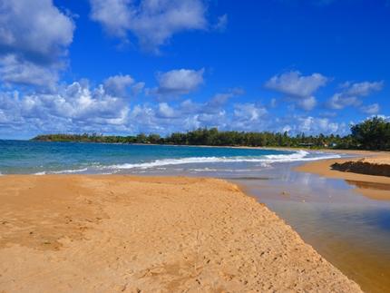Anahola Beach - Lifeguarded,  Kauai Beaches