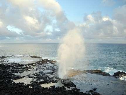 Spouting Horn,  Kauai Attractions