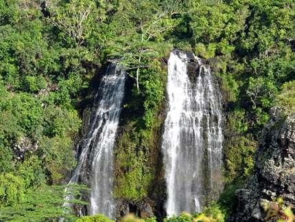 Opaekaa Falls,  Kauai Attractions - Opaekaa Falls