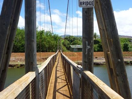 Hanapepe Swinging Bridge,  Kauai Attractions