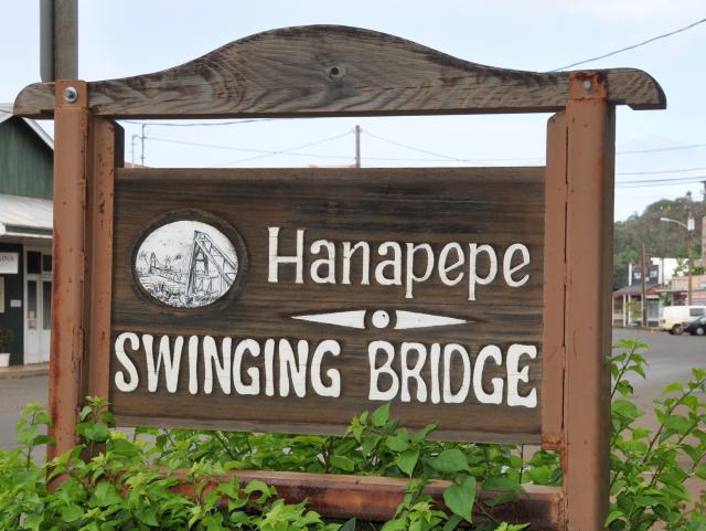 Hanapepe Swinging Bridge,  Kauai Attractions