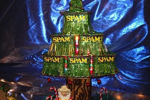 Spam Tree a Kauai Christmas