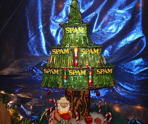 Spam Tree a Kauai Christmas