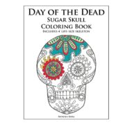 Kauai Author Set Seller Day of The Dead Coloring Book