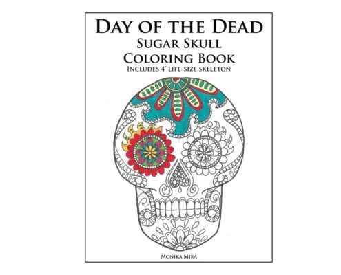 Kauai Author Set Seller Day of The Dead Coloring Book