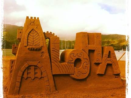 Kauai sand Castle Contest