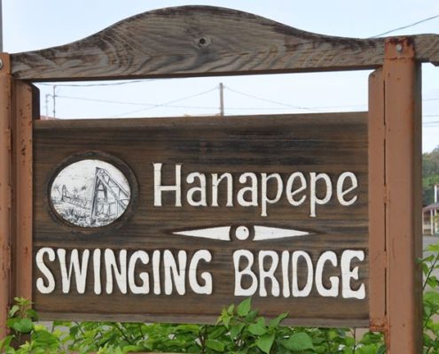 Hanapepe Swining Bridge