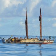 Hokulea Arrives on Kauai