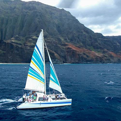kauai catamaran tours na pali