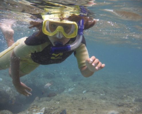 Snorkeling At Anini