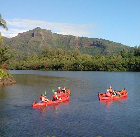 kauai secret waterfall kayak tour